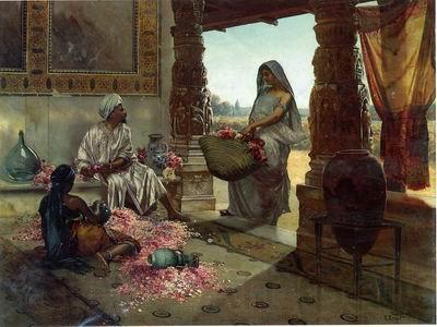 unknow artist Arab or Arabic people and life. Orientalism oil paintings 603